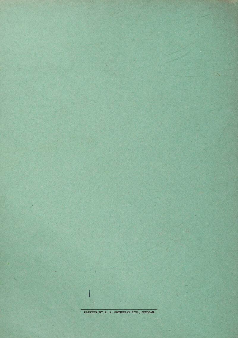 PRINTED BY A. A. SOTHERAN LTD.. REDCA21.