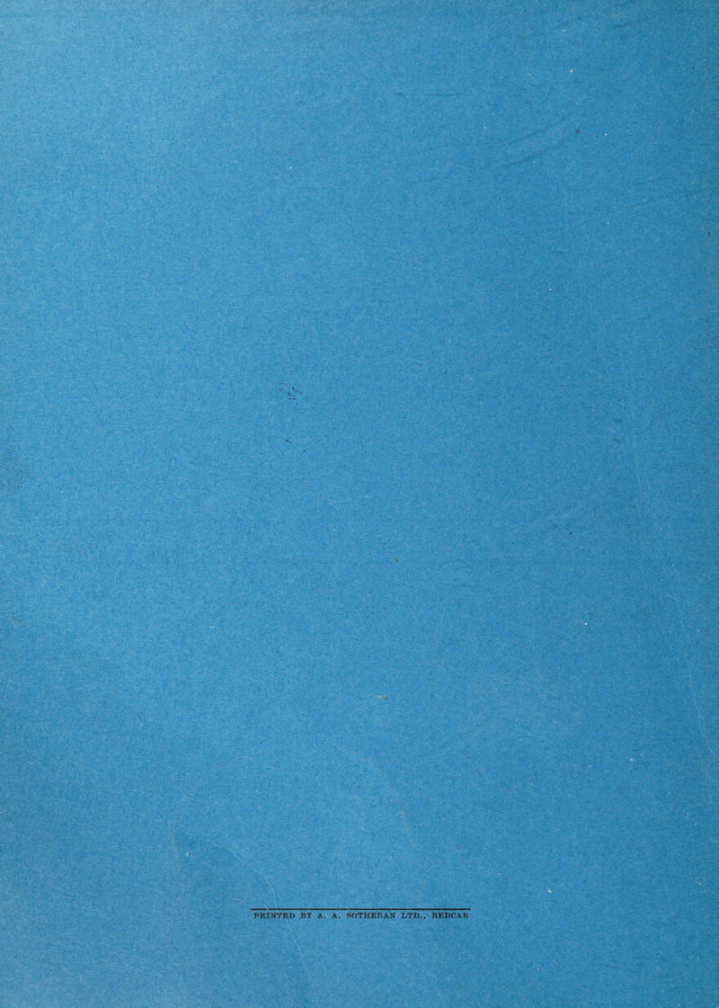 PRINTED BY A. A. SOTHERAN ETD.. R.EDCAR