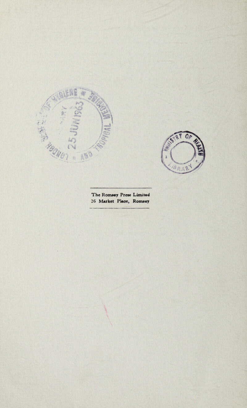 The Romtey Press Limited 26 Market Piece, Romsey