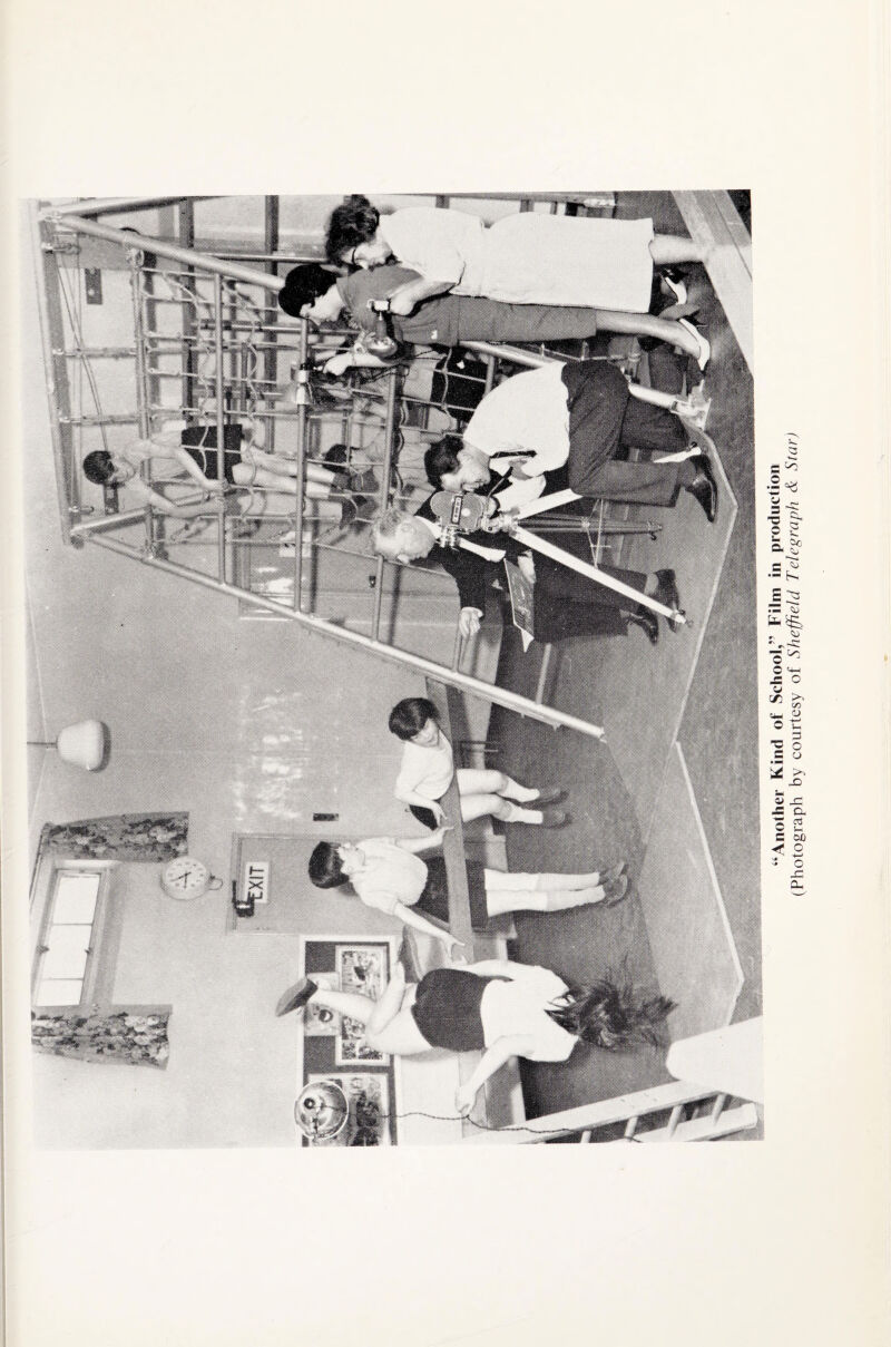 “Another Kind of School ” Film in production (Photograph by courtesy of Sheffield Telegraph & Star)