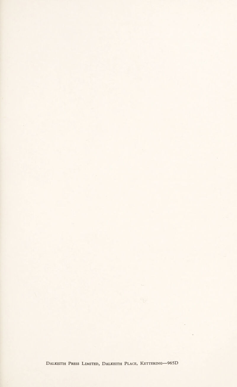 Dalkeith Press Limited, Dalkeith Place, Kettering—965D