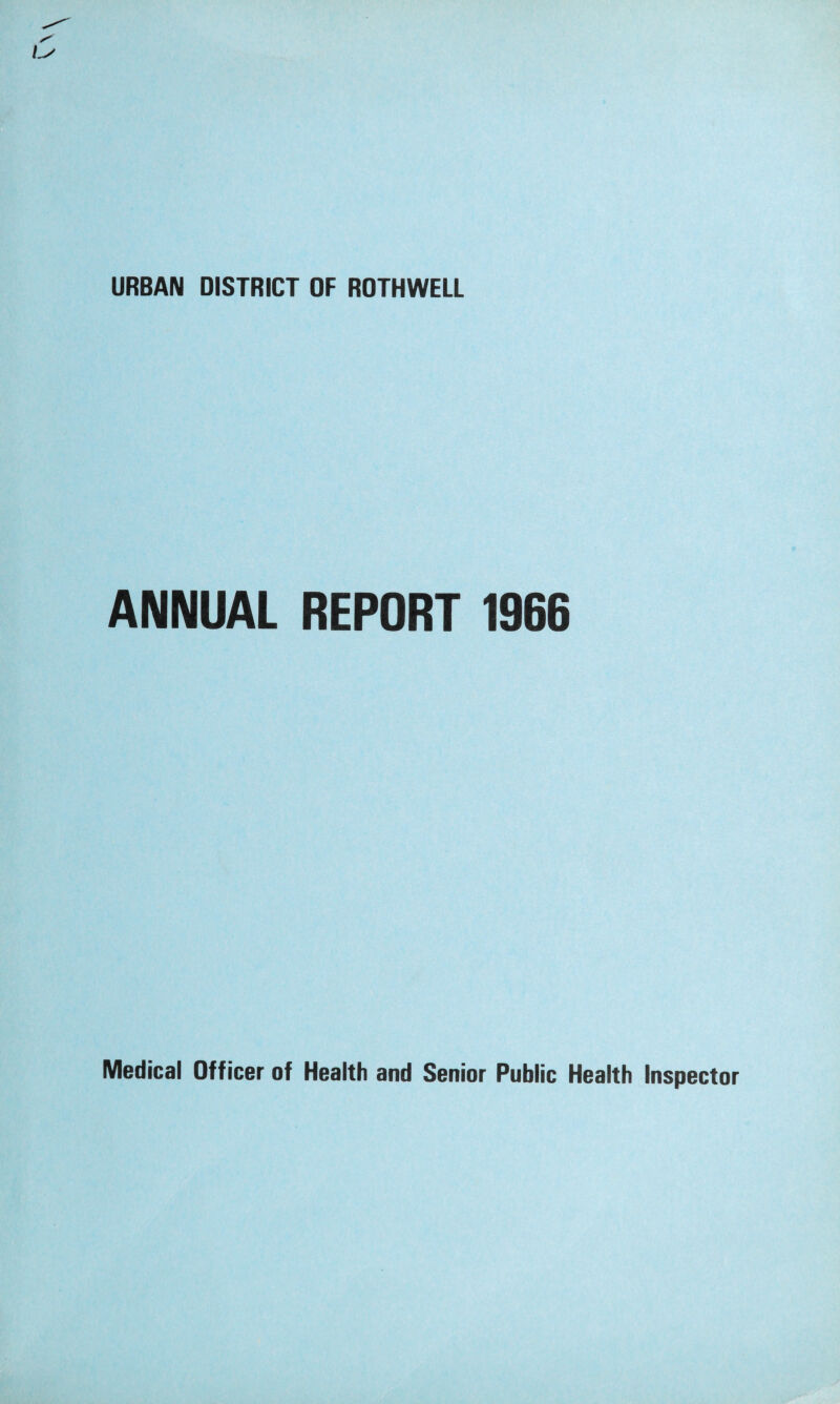 ANNUAL REPORT 1966