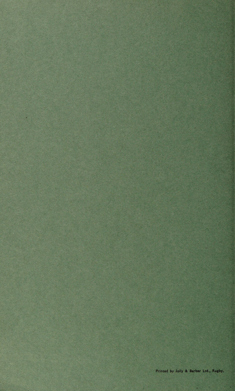 Printed by Jolly & Barber Ltd., Rugby.