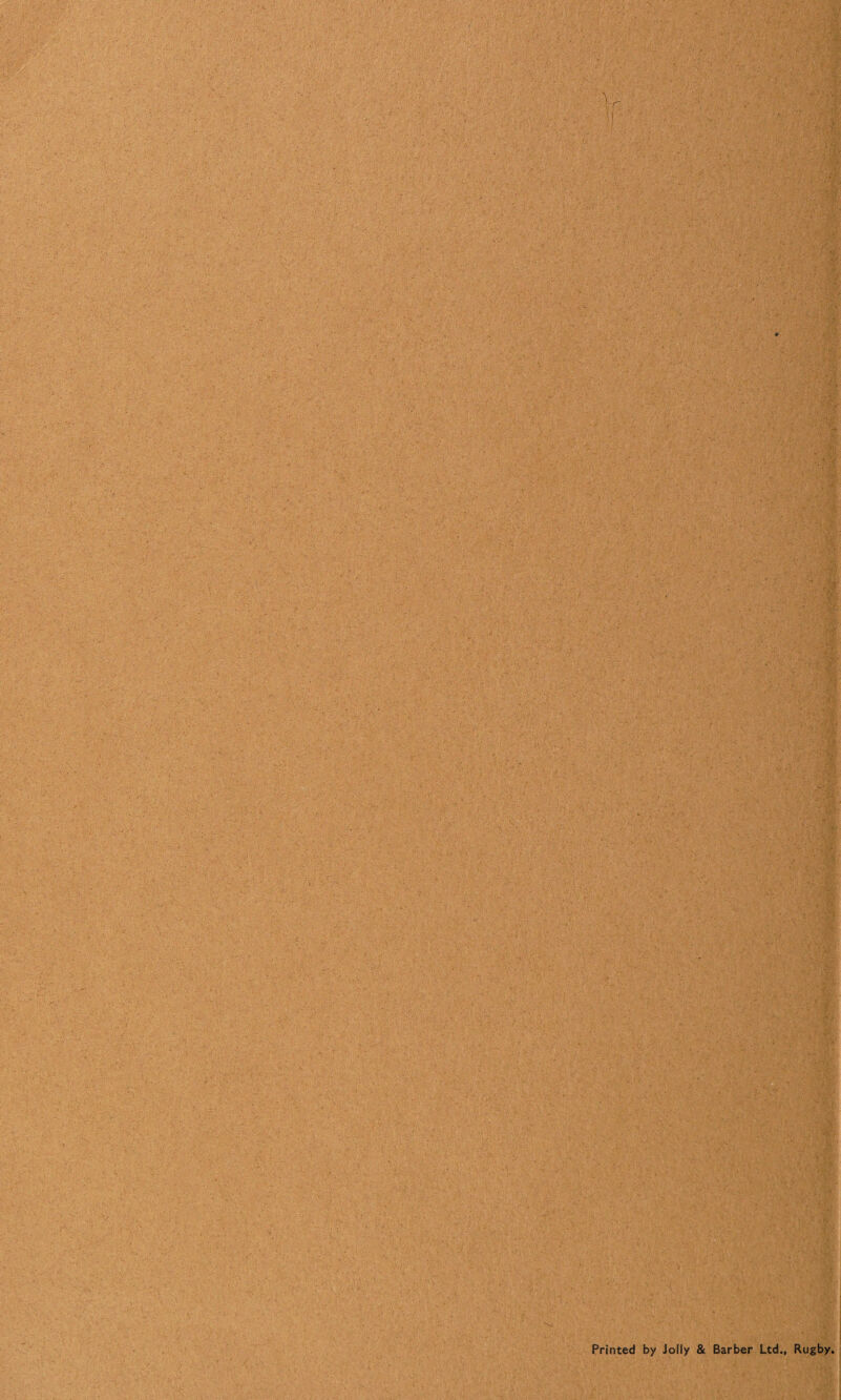 Printed by Jolly & Barber Ltd., Rugby.