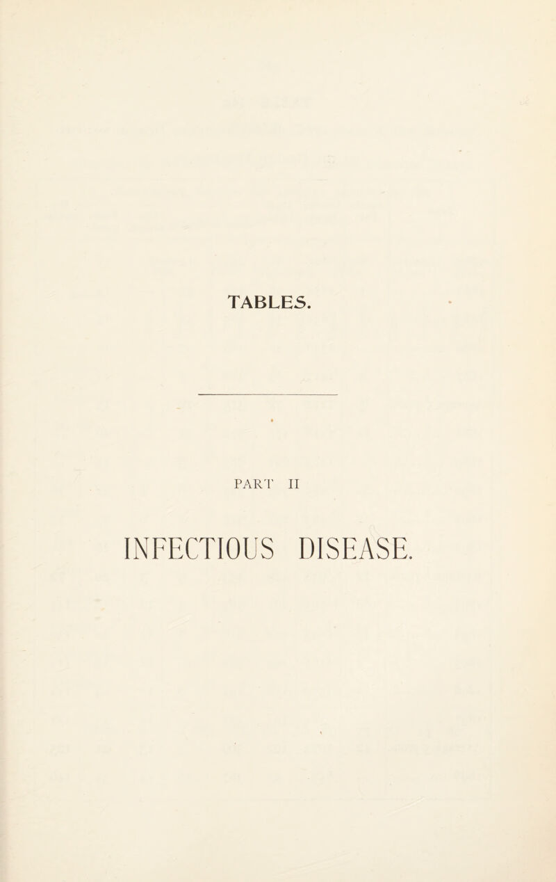 PART II INFECTIOUS DISEASE.