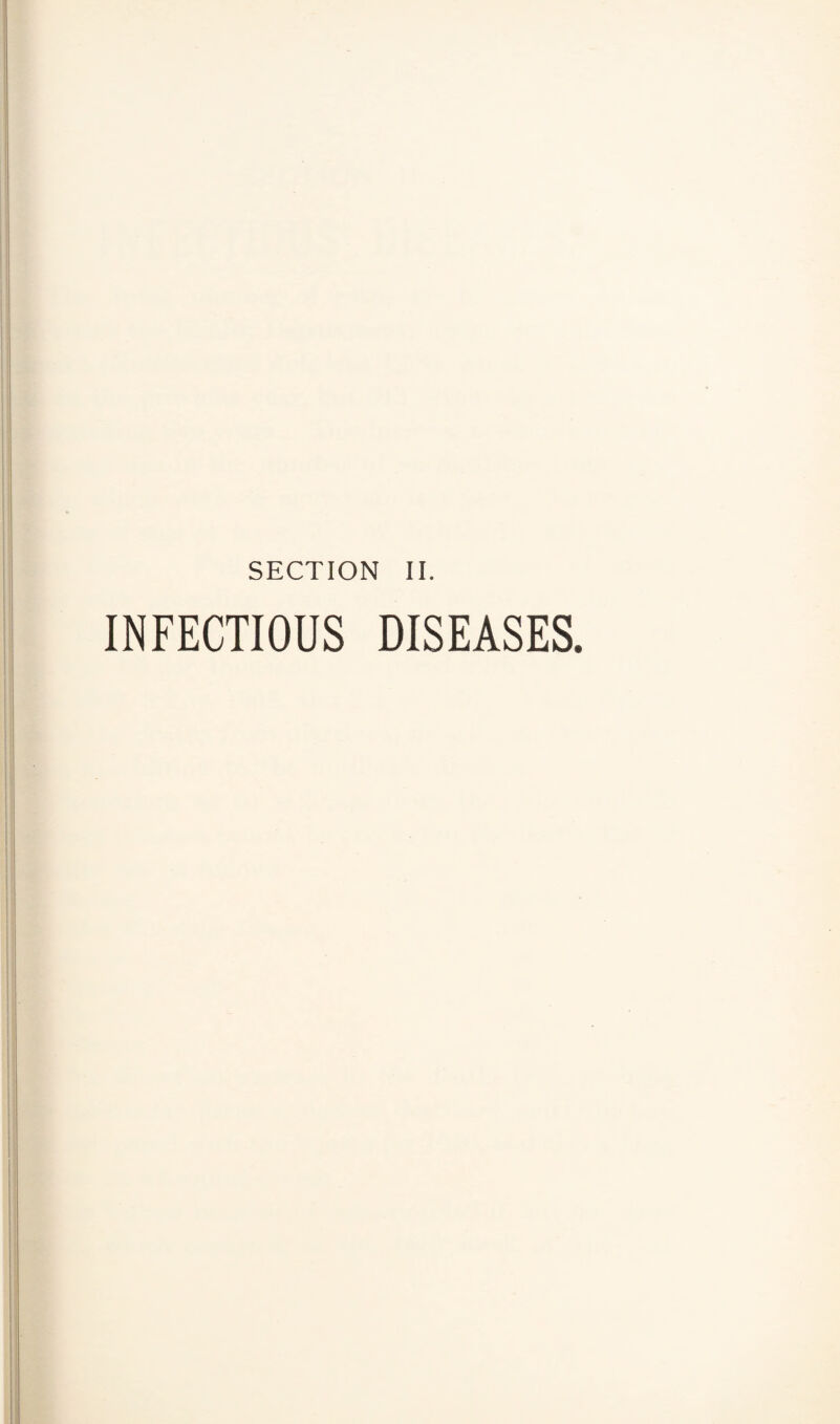 INFECTIOUS DISEASES.