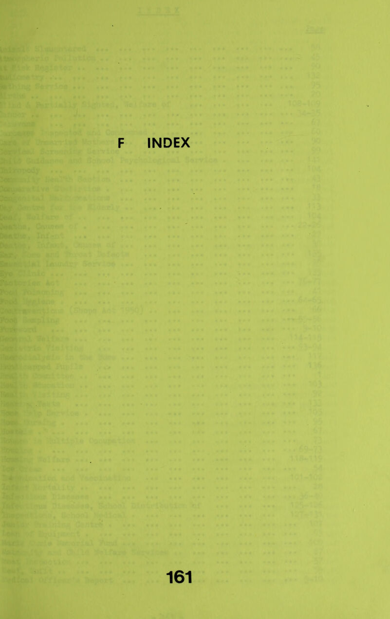 F INDEX