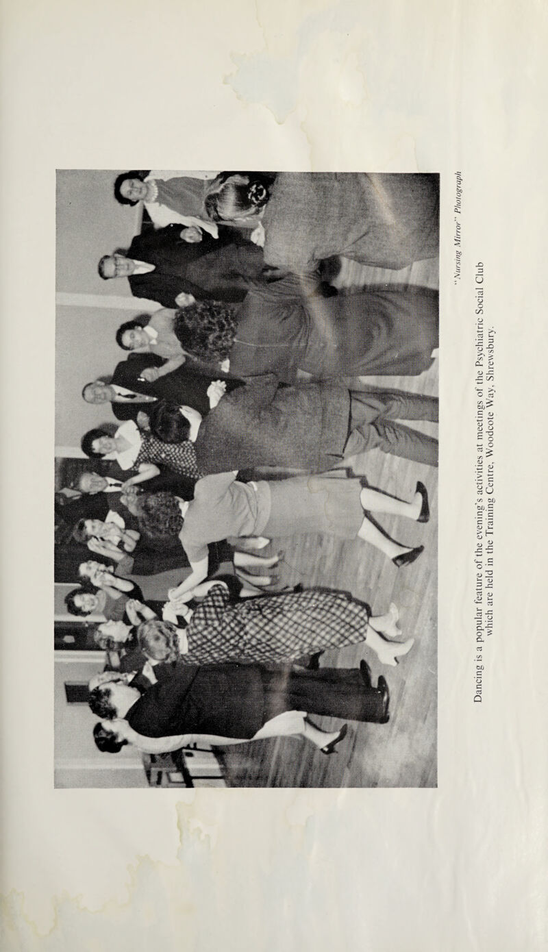 Dancing is a popular feature of the evening's activities at meetings of the Psychiatric Social Club which are held in the Training Centre, Woodcote Way, Shrewsbury.