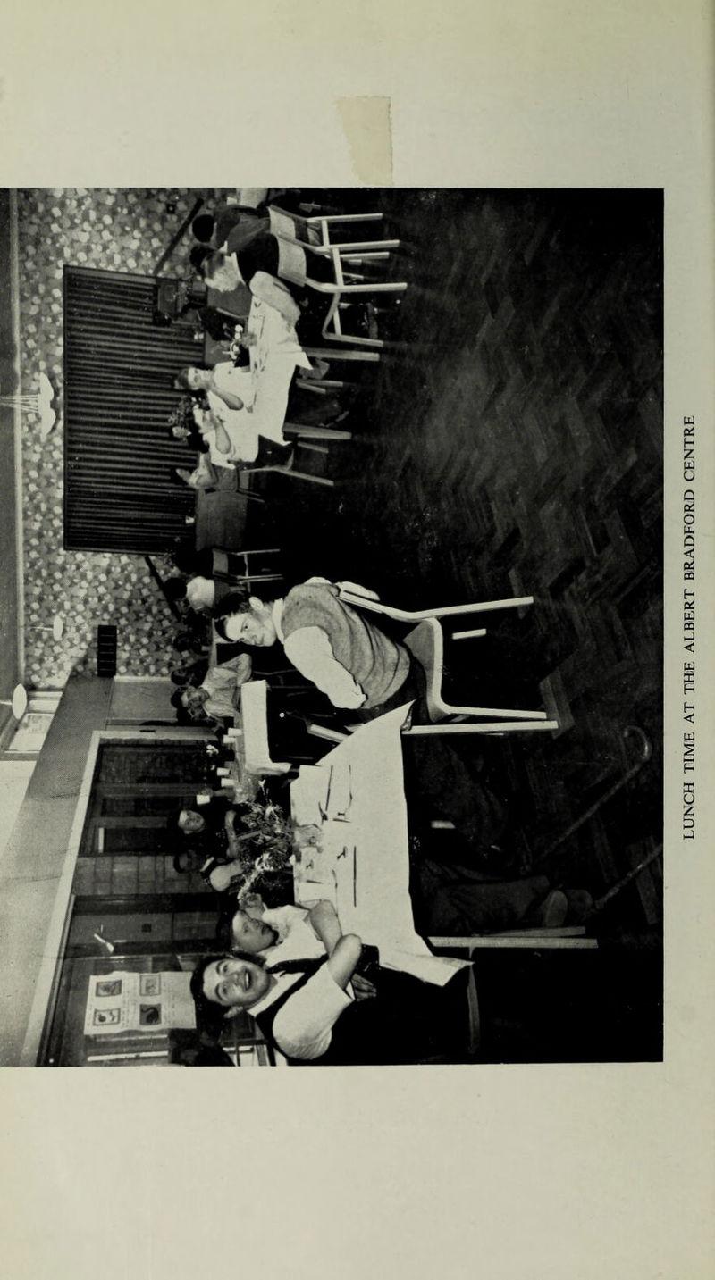 LUNCH TIME AT THE ALBERT BRADFORD CENTRE