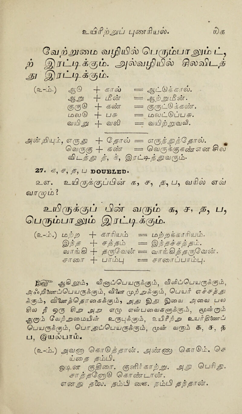 $L-lUilPibjpjU LJ 6ti)t [fi LU eo- Qoupjyjsnub vULjSlSIsV Qu(7I)LCUfT£i)JLC, lL? fD G^JTLLL^&iVjLD. J^jGVtoUlJJuSlGd S?6\)3)Sl^£ JB (§)irtl Uj-kr^. (a.-m.) -f <£ IT ol) 01 + lE <oor (00®) -f- S5G5GT L06\)(t>) ~|~ LJ St <oU ilSl JTil —j— QJ oQ =3 — ^EtulSsBt. = 000©^<®scbr. = LaeOlLQuUST. = (SULlSIwjrb'fiiieSI. jqssr vSliLj'-r j OT007 -j- Q sjrrev = gtq^^^E-Q^ttgo. (o) fiU (0 (0 —f— <££ 6K)T ' 0 <SU (0 T5(Sj S5 OUST ST toOT W 6U 0, <&, ^}jTil^-0ji]!Si/0m- 27. cF, 0J U DOUBLED* 2_<oT. 2_u5,0«0LJlQs3T c5E, <F, 0, LJ, 6Ulfl<SD <5TGU GUfTtyUb ? a_(/50'«0/j l9<s£t SIIQtyLD c3P, ^ Uy Qu(rt)LDurr jgIld (&.-ld.) uyrbfQ + c®/TifliULh = Lop) jr)TS<gj it ifl lulE» $)J5& + GViTIEI&l -f- ^5(TFj(o(aU<oOT = GU IT IE, Q <$ <S00* ul/ SOT . F/TSTOfT -j- UiTUJLj = SIT SHUT UUlTLhip. ^2/LD) <5$ (60) ill Qu UJ0c50U) J <s3 etfluQu LUST'S(<9jlB, tgi/oofiSlfysssTuQuUJQfj&QSjLh^ eS^eor QppjryJs^tlJj Ouluit <oT&&sijgl cto0iJd, (sSJ^lsar^Q^/rso<®<ffi0Lo, J£)j2 ^)ss)sn ^jcogj ueO $&) ^ 5?0 6TQP GTwruanSL/cEF^cS^ilij (Lpsei (rry^ ^(rp'h 6aipjgjGtnL2<jSl«ar e~(nju<&(&jd> 2-uSlirp^u euiun-^^isssru Quiu^Js^Lh, Qurrj$]uQutu(n}<!£(&jib^ (Laser suaTjLb dF, £5 Li, (giusounriij* (a_-LD.) jrjGUi^G) Q&rr® J5^rrsot. ^ scot Q&rr®1^, LU6U)S) 0LTjl9, spLp-Ssr 0^sro/T. @Gifhf<5rrjbjrU' J>]JJ QuitIs?, S'IT TJJ 00 (GT) ®) Q SI IT 63GT L_IT GOT. (oTSSTJD 03oV. T5Lh!J)l SCOiEB. njUJlSl ^jS^lTlobr.