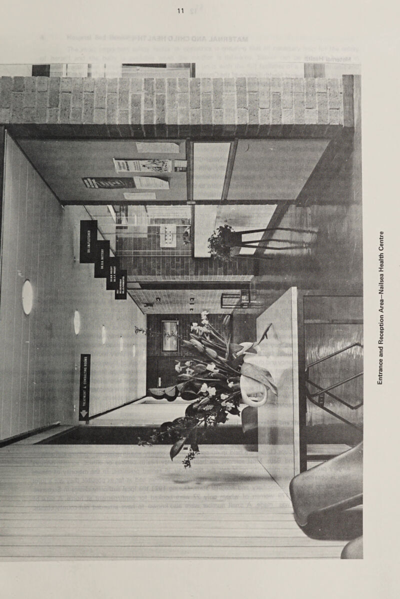 Entrance and Reception Area—Nailsea Health Centre