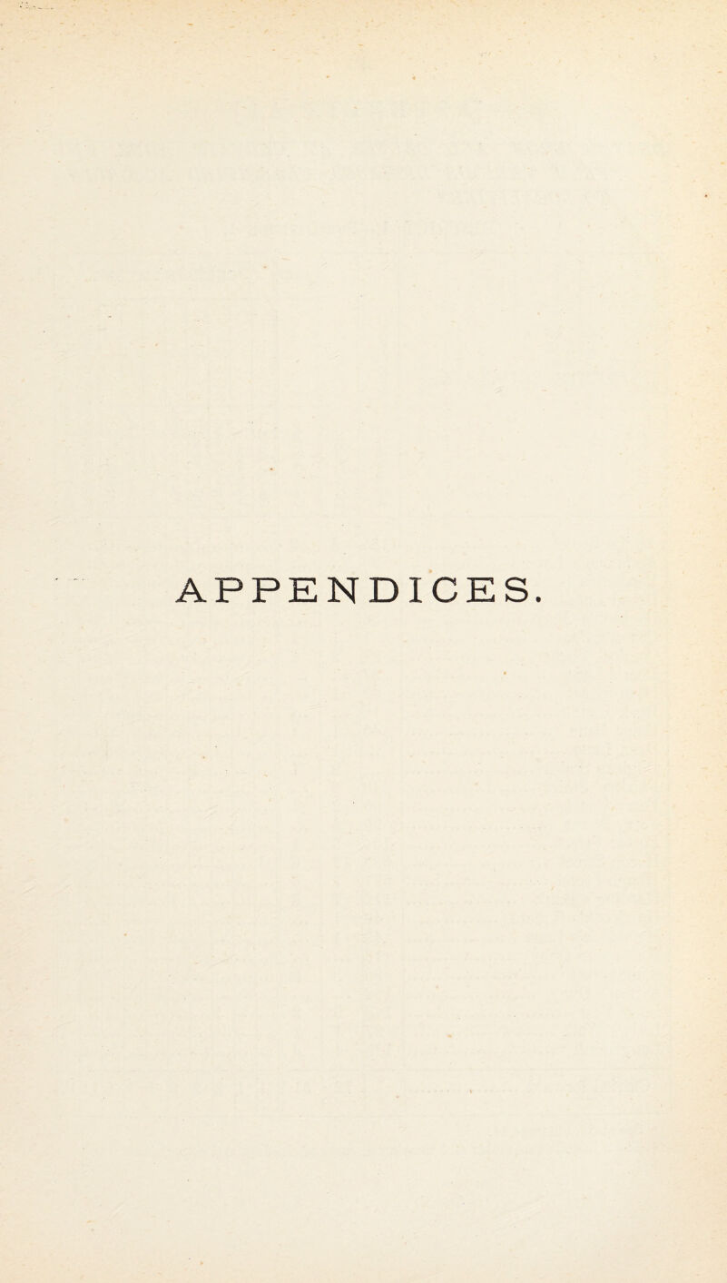 APPENDICES.