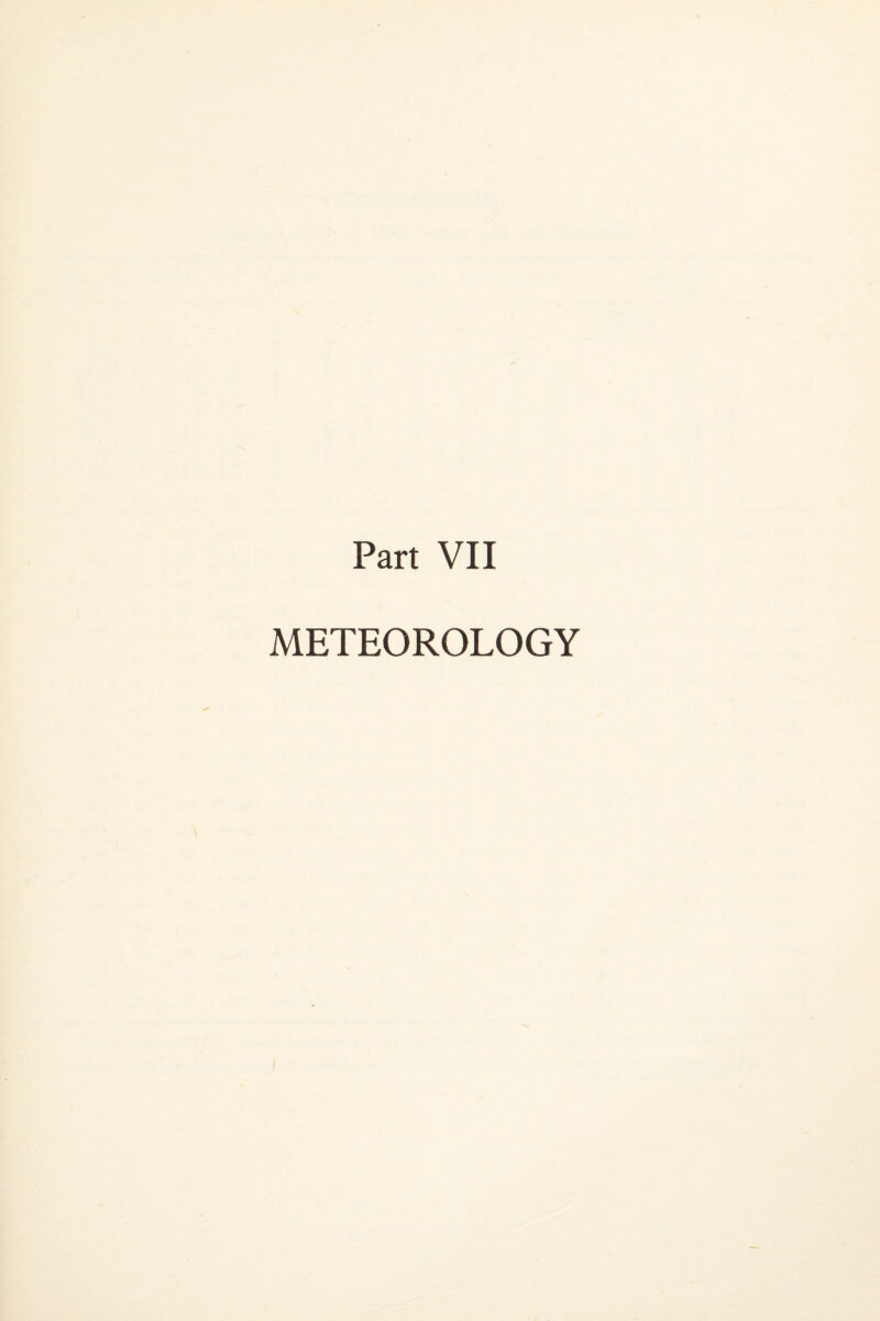 METEOROLOGY