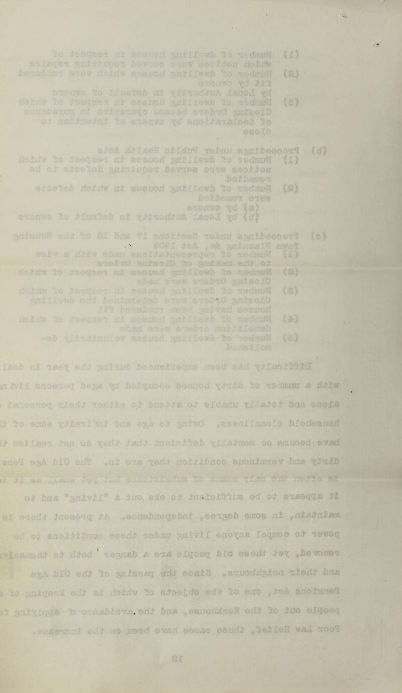 ' '7W-, 'n* ■f lo £y.t D09j;orf SfitXlQwJb Jo *ie<j£fiMH (£) a^riBiiert gxilTtupei fiev^ica o'lew QeotJoa riotdw X)©ioil;:i6i ©*i0w rfnjtriw ar^auoif sflfIXewi) to -ledtojll (SI) orre/iwo Bioiiwo to d-Xwfttei) iii Y^XioiiJ’wA ladoJi ^cT • dotnv to Jtjoqad't nl aeaifoxl scdtXXdVJb'^to. lOdkifW (S) soffjWJdii.'q'nX evXti&tceqo ©liKioeO a’i«t>iO. j^^oXO oJ uo±^a&J-at to Bdofiwo ^eT aaoX^^^JsXoeX) to eaoxo % b^oA £f;MJ9eH oXXrf^I retms saccJtteeoorr^ iloXrfw to to0<i8Oi at eoauorf sitttiXevi) to ledsojfi (X) ed ot BtooteXii sflJt'iXupen Aevcre« etrow aeoXtoii boXiGOToi BtooteX) ffolifw £Ut aeauod ^XXXevJI? to •xedmsM (8) betAom&a ■eab'v arroitwo xd (b) CTeawo to tlxtateX) ccJt Xj800*I xd id) • , srcJfcexroH edt to 8X broe VX arcdXtooS •lebau a3aXb©ooo*i<I «OfiI toA ,oA B«XttflCBl^ rsvoT welv B dtlw ebBr.; anoltBtaeso'iq©’! to ‘xedxacirtl (iX) a*x»ji;><xO A4X±aoX0 to jiaAatoat orft.. oJ- lioJrifT to tooqao^ fst WBXjorf ^at£i&vrJ) to rtodutsfH ■ (8) Objanr 9'XOW BTQ&b^O giSXBQXO rfdXdw to tooqaaT al aestfod to nedmuH (5) ^XlXsufX) exit JbenXxirieteb ©tow eisb'rO g/rleoXO ^ tXt X)0‘xoI>fl30i xioecf s^vsjS eeexroxf rfol.rfw to toeqaei nl Bceifod ^iXIXeVb to locfcioW (i^) obBca orujw B'Teato ooittloxnoi) -ob tXX-BtauXoT aoaxTOil ^^iXXIovA to tocXjuiW • (5.) boriairXon id) (0) *}m Ig t • XBei) at naex ^tissb beoAoX'ieqxB rfoocf aBxi 'ttliXoXttXCT iCi JtvXX aitoaieq bese boXqirooo eeatrod %ta±b to ledmjwt b rftXw' ^ I » » XBaoeioq aXerlt aocfiXe o.t bxiettB ot eldAtfix xX-^Btot bxia eaoXB / 11 ft to 9xn6a boa ©sb ot gittwO .BaexiXXxsseXo bXoifeauoxJ [t oatiBei toa t>jb xodJ' tBrft tnetoiteb xXlBtxtera oa enooecr evarf » y izriQ^ ©SA jbXO ©xiT «nX oous x®rf^. aoXtXbaoo ayoxsJtxJwev Jbxus xt^itb i IX jX bh rXj£iu.«si 'vat tb xXxrc xtotta ?r5 ot JbaB •arcXvXX* b ti/o. eXe ot tnaXoXttua od ot aiBeqqB tl r ' ■ ' at o'lodt .txieaB'iq tA •©oaebxieqeJbinit fOe^aeb ©doa at ^atatatsts . ©d ot axxoXtibaoo ©aexJt aeJbxicr aaXvXI ©nox^B Xeqxnoo ot tewoq vX‘>8r;:!©dt ot if tod ' aeanBb b ©aB eXqooq bio eaeilt t©x ,b©viortsoi : ©aA blO 6dt ,to acXaaBq ©xlt eoatS , aajjodxlsJtori xtedt baB to jvoXqeoX exit at rfoi:dw to ato©t;do edt to ©ito, a.'toXaxie'i t axtxXqqB Id ©oitablov.,:. exit bxxB ^oaxjoxiM'ioW oxlt to tx«> ©iqoeq »8DB©»soiil 0x11 .fO xroed ©vBxl oeaBO eaarlt ,tetX©H wbJ looSl ■■-■xv , » * I SI