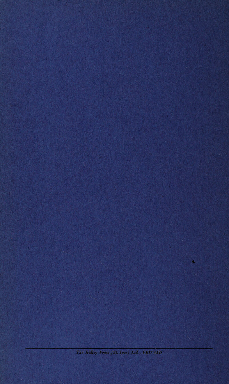 The Ridley Press (St. Ives) Ltd., PE17 4AP