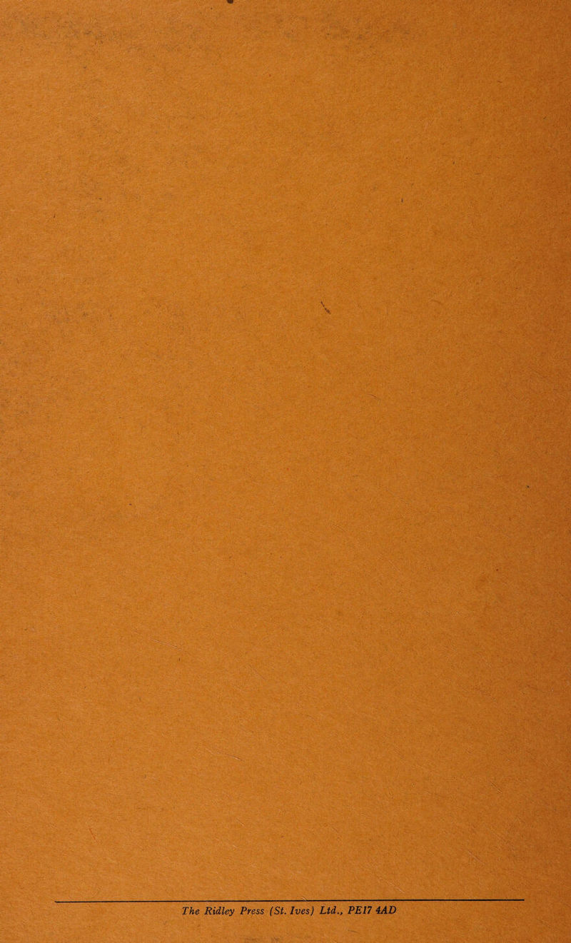 The Ridley Press (St. Ives) Ltd., PE17 4AD