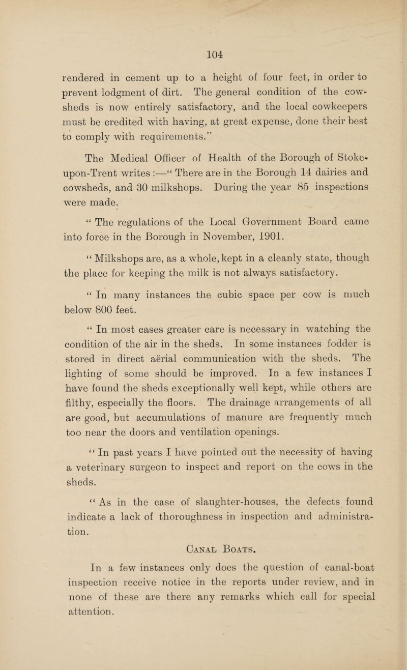 67 etc., and as to the suitability of which there could be no question in the near future, and therefore no risk of further additional burthen, on this account, on the already overstrained capabilities of the ratepayers.” The Medical Officer of Health of Sedgley writes :—“ The cost of notification during the past year amounted to £11 15s. Od. The value of notification is shown by the small-pox cases, where prompt isolation in hospital followed, and with most satisfactory results. A similar provision for other infectious diseases, chiefly scarlet fever, tpyhoid, and diphtheria, will doubtless arise a few years hence, under the Isolation Hospitals Act of 1901, now in the hands of the County Council. I see no reason to alter my recommendation of previous years, viz., that efficiency and economy can best be secured by combining with neighbouring localities for hospital purposes.” In discussing the question of prevention of infectious diseases, the Medical Officer of Health of Smallthorne says :— “I had hoped that by now the possession of an infectious diseases hospital, also a complete disinfecting apparatus, would have become an accomplished fact, but am sorry to say that such is not the case, and that we have still to rely on the imperfect isolation which is possible in the houses of those attacked for the arrest of the spreading of infectious diseases. The arrest of an outbreak of these diseases depends upon the early knowledge of the first cases and their complete isolation; in your district this at present is an impossibility.” In the case of Smethwick, it is disappointing to find from the reports of the Medical Officer of Health that the disinfect¬ ing apparatus still in use is of an old type, which is of more than doubtful utility. As regards hospital provision in this district, he writes :—“ I have attended, with a deputation of the Health Committee, several conferences at Stafford and Wolverhampton, with the object of forming a conjoint hospital for the isolation of small-pox, in conjunction with various South Staffordshire Sanitary Authorities. The scheme is practically perfect, and when complete, and a new small-pox