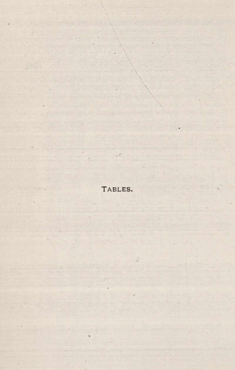 Tables.