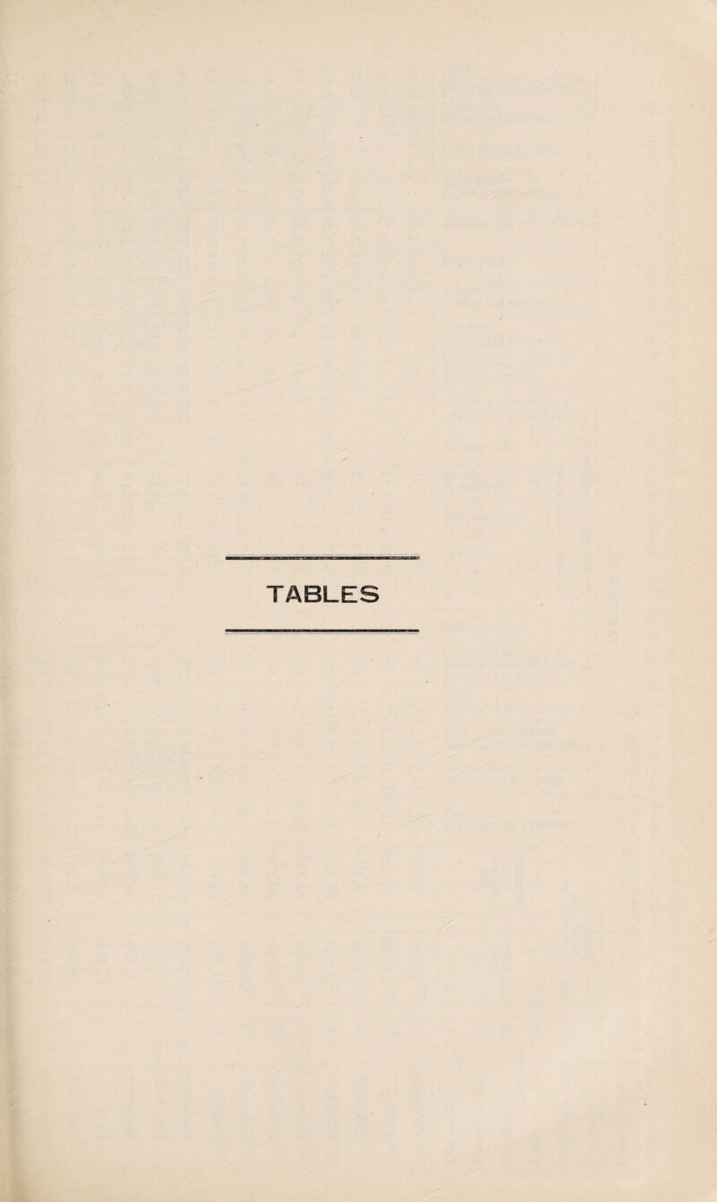TABLES