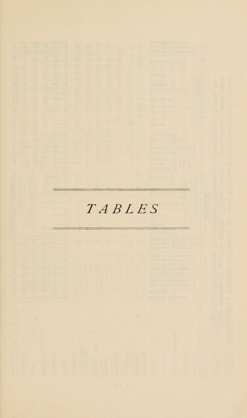 TABLES