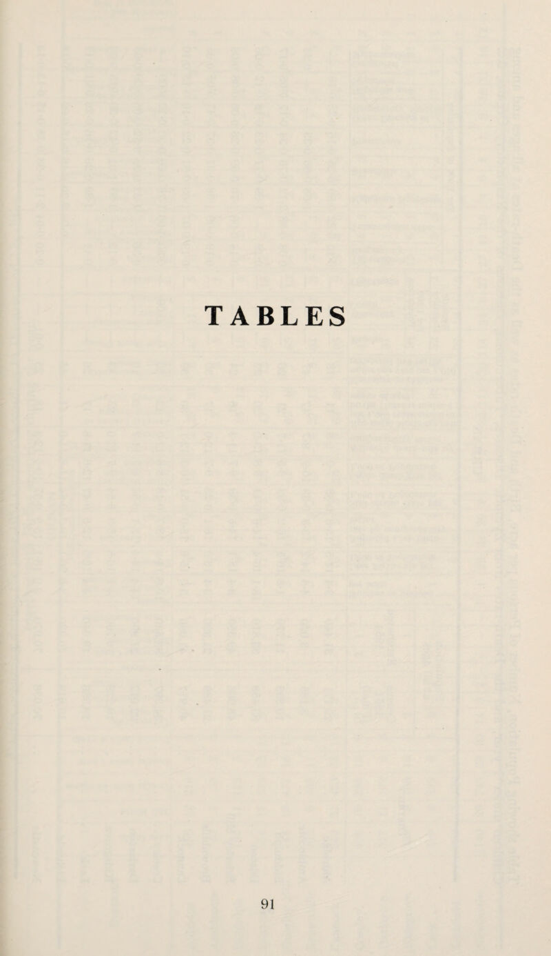 TABLES