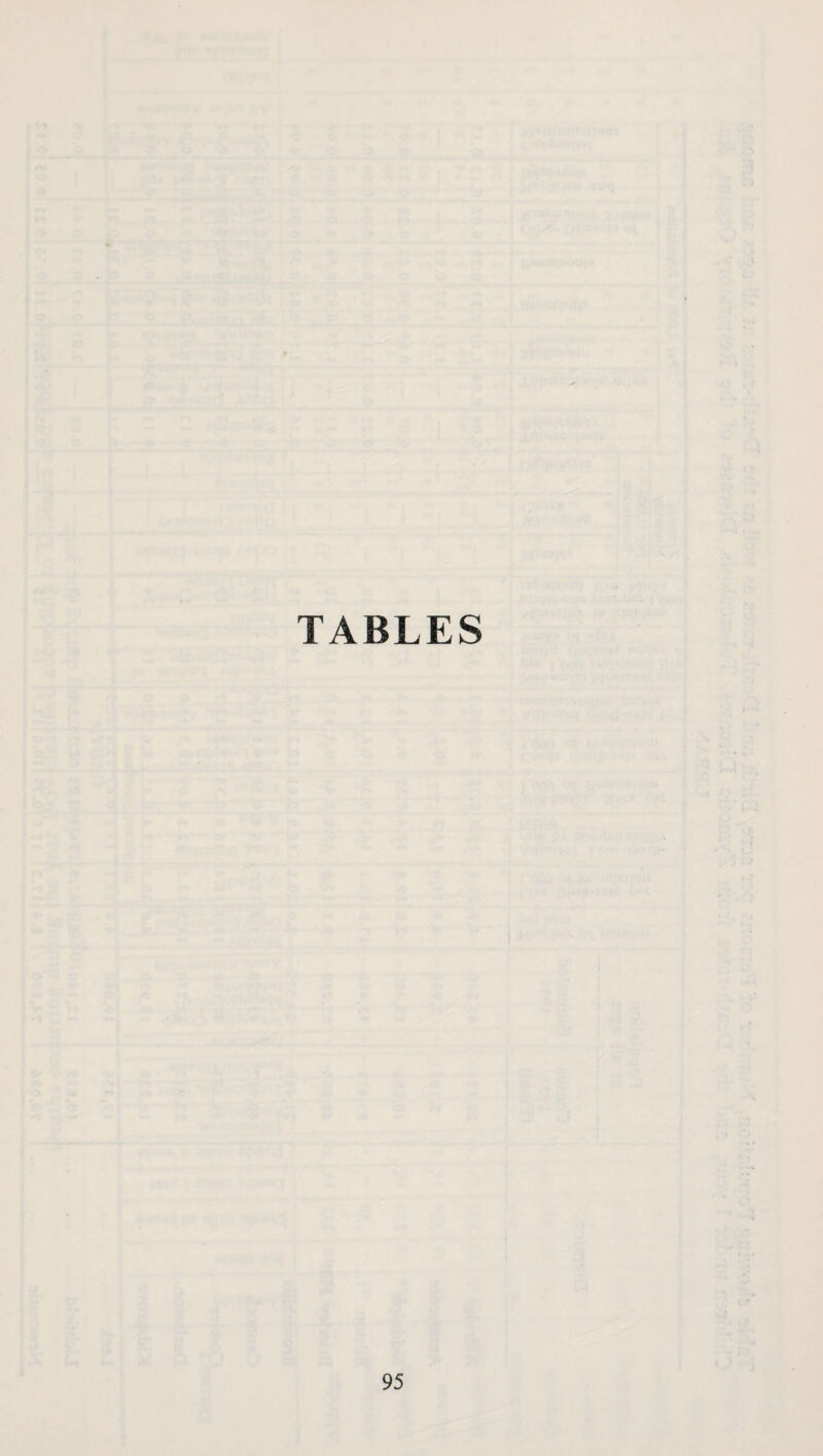 TABLES