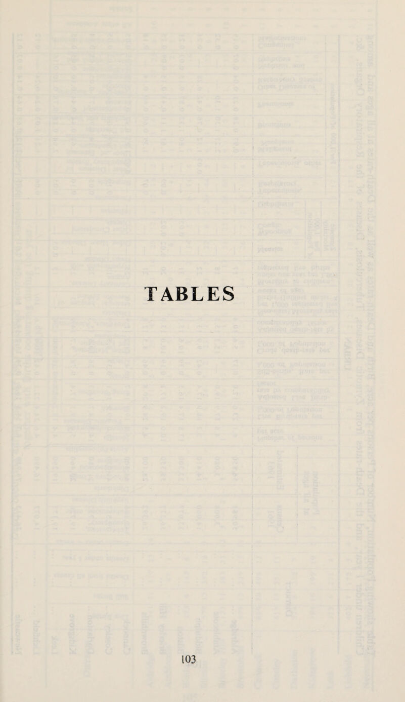 TABLES