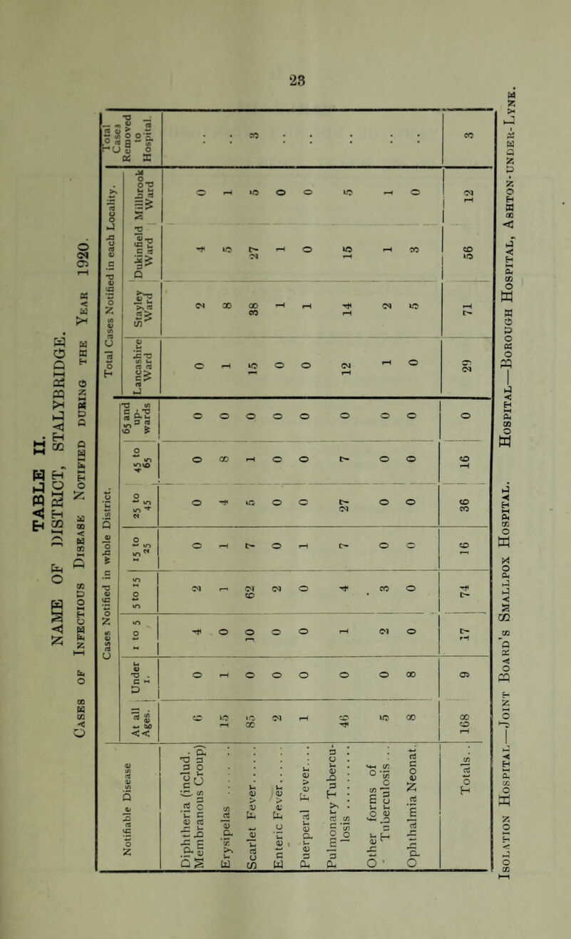 Isolation Hospital—Joint Board’s Smallpox Hospital. Hospital—Borough Hospital, Ashton-under-Lynk.