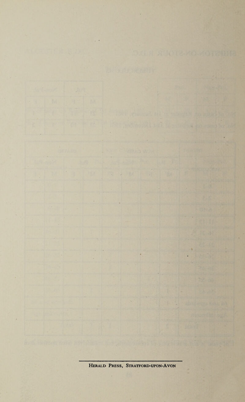 Herald Press, Stratford-upon-Avon