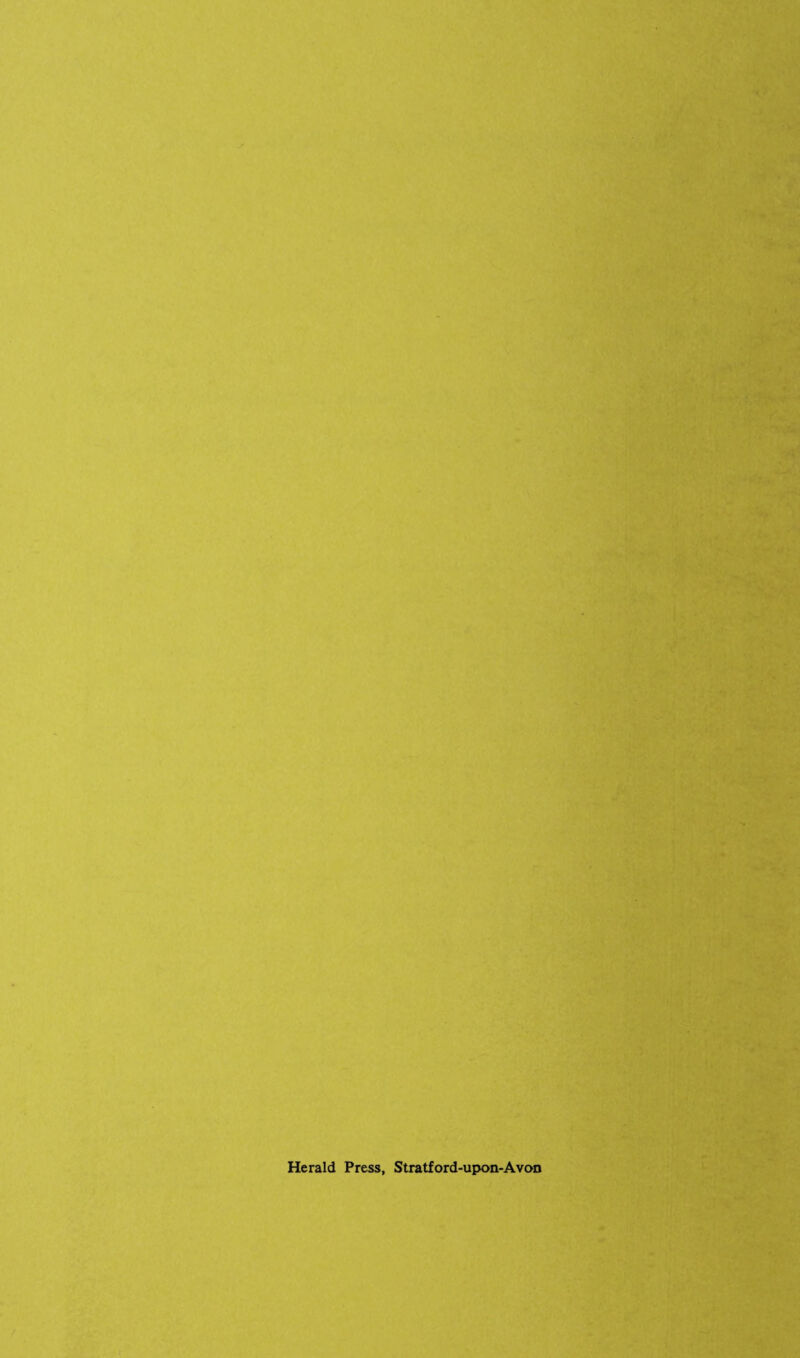 Herald Press, Stratford-upon-Avon