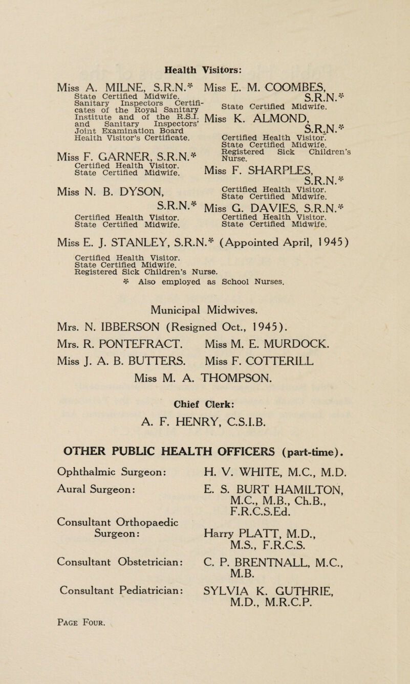 The 29 deaths in the first month after birth represent 53% of the total infantile mortality for the year. Notification of Births Acts, 1907 and 1915. Of the 795 notifications received of births occurring within the Borough, 3 were transferred to the Local Authorities of the areas in which the parents normally resided. Similarly there were inward transfers of 246 births originally notified to Authorities outside the Borough, making a net total of 1,038 notified births, 1,010 live births and 28 still-births. Monthly Distribution of Notified Births, Adjusted by Inward and Outward Transfers January . 119 February . 92 March . 88 April . 80 May . 92 June . 84 July . 78 August . 78 September . 95 October . 87 November . 73 December . 72 1,038 Of the 795 births occurring within the Borough— 399 occurred in the Stretford Memorial Hospital