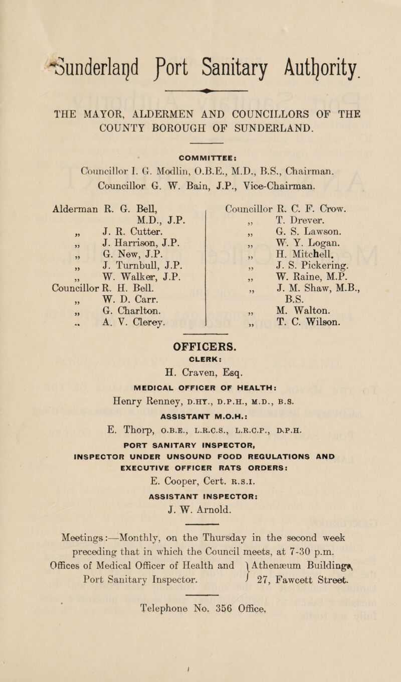 The first table gives the particulars of vessels which arrived in the port with cases of sickness on board, or which occurred during the voyage. It will be seen that 55 ships were so reported, which is not a large number considering the trade of the port, 2,687 vessels having cleared during the year. Of the cases reported, 2 were removed to the Borough Sanatorium for treatment, viz. :—Measles 1, Typhoid 1. A very strict watch is kept on vessels coming from infected or suspected ports, and on any vessels which may possibly have infectious cases on board. Ample facilities exist at the Disinfecting Station at the Borough Sanatorium for the cleansing and disinfestation of verminous seamen. STATUTORY RULES AND ORDERS, 1920, No. 1294. PORT SANITARY AUTHORITY, ENGLAND. The Port Sanitary Authorities (Infectious Diseases) Regulations, 1920. Dated July 14th, 1920. 65244. The Minister of Health, as successor to the Local Govern¬ ment Board, in pursuance of the powers conferred on him by Section 130 of the Public Health Act, 1875 (a), the Public Health (London) Act, 1891 (b), and the Public Health Act, 1896 (c), and of all other powers enabling him in that behalf hereby makes the following Regulations :—♦ 1.—These Regulations may be cited as the Port Sanitary Authorities (Infectious Diseases) Regulations, 1920, and shall come into operation on the First day of August, 1920.