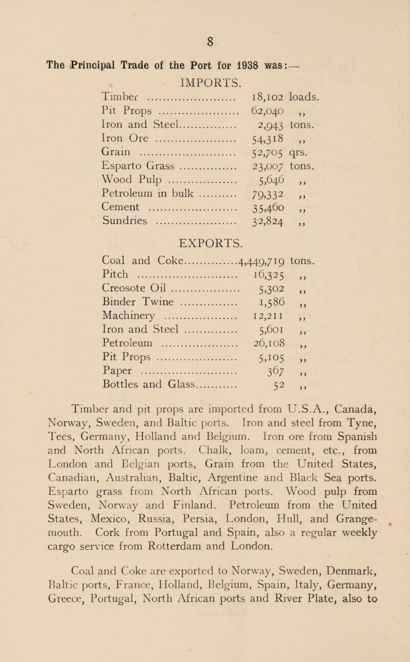 TABLE C. Cases of Infectious Sickness landed from Vessels. Disease. No. of during Passengers cases 1938. Crew. No. of Vessels concerned. Average for past 5 years. Chicken Pox. • • • ... • • « Continued Fever.. • *«• •.. • • • ♦ M Diphtheria. ... Dysentery. *2 Erysipelas. • • « Malaria. 1-6 Measles. • • « Pneumonia. 10 Relapsing Fever... ... Scarlet Fever. 1 1 •2 Smallpox. ... ... • • • Tuberculosis. ... ... •2 Typhoid Fever..... 3 3 •6 Typhus Fever. ... ... ... Total. 4 4 3'8 TYPHOID FEVER. “ Bokn ” S.S., from Koenigsberg—Danzig. Arrived 4th February and reported a case of sickness on board. A fireman, aged 28 years, was medically examined and removed to the Borough Infectious Diseases Hospital for observation. The following day notification was received that the patient was suffering from Typhoid Fever. Your Medical Officer of Health revisited the vessel and examined the remain¬ der of the crew and found them “all well.” Disinfection of infected quarters and water-closets was carried out and a