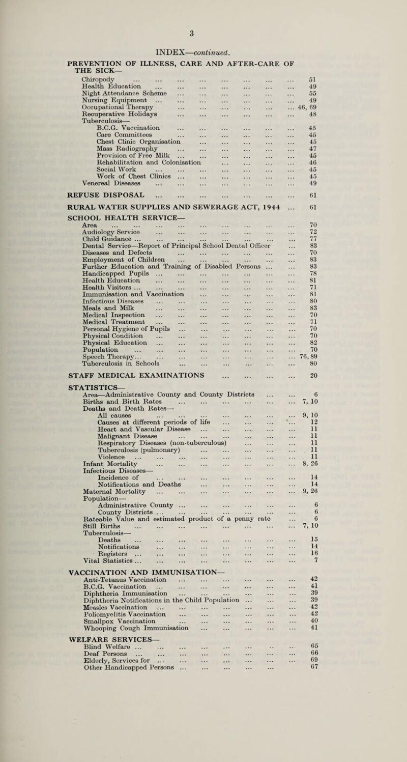 17 WORK OF THE COUNTY HEALTH DEPARTMENT. Details of the work of the department are given in the subsequent sections of the Report. Capital Building Programme. The following capital building project has been completed since my last report :— Project. Purpose. Date Completed. Walton Lodge, Banstead Welfare Centre/School Clinic October, 1966. Progress has also been made with some of the outstanding projects as the following table shows :— Project. Purpose. Present Position. 1965-66 CAPITAL BUILDING PROGRAMME. Epsom... Day Centre and Social Club Building work in progress. Send, Woking Home for Sub-normal Children Awaiting Ministry approval to accept 1966-67 CAPITAL BUILDING PROGRAMME. Ashtead, Woodfield Lane ... Welfare Centre/School Clinic/Nurses’ tender. Building work to start in 1967. Building work in progress. Farnham, Civic area Flats Health Centre Building work in progress. Epsom, Alexandra Road Flats/Training Home for District Building work in progress. Lightwater Nurses Conversion of existing house to pro- Work proceeding. Warlingham ... vide two flats for nurses Conversion of existing house to pro- Work proceeding. Warlingham, Chelsham Road vide two flats for nurses Ambulance Station ... Tender accepted. Banstead Ambulance Control, Training School, Tender accepted. Leatherhead ... Store, etc. Ambulance Sub-Station Tender accepted. Walton Purpose-built Junior Training Centre Scheme out to tender. Building West Molesey... Purpose-built Hostel for Adult Sub- work to start in 1967. Scheme out to tender. Building Guildford normal Females Junior Training Centre. Adapta- work to start in 1967. Work commenced May, 1966. Banstead tions to existing Centre Purpose-built centre to replace tem- Out to tender late 1966. Building 1967-68 CAPITAL BUILDING PROGRAMME. Chobham porary accommodation Welfare Centre/School Clinic work to start in 1967. Sketch plans being prepared. Oxted, Gresham Road Health Centre Sketch plans being prepared. Thames Ditton, Giggs Hill Green ... Welfare Centre/School Clinic Sketch plans approved. Woking, St. Johns ... Health Centre Working drawings being prepared. Shepperton Health Centre Sketch plans approved. Chertsey, Stepgates ... Health Centre Sketch plans approved. Staines Welfare Centre/School Clinic Negotiating for a site. Merstham, Bletchingley Road Health Centre/Nurses’ Flats Sketch plans approved. Addlestone, Crouch Oak Lane Flats for District Nurses Plans being prepared for conversion Caterham, Waller Lane Flats for District Nurses into separate flats. Building work in progress. Woking Flats for District Nurses Sketch plans being prepared. Guildford Main Ambulance Station Site being sought. Walton-on-Thames ... Ambulance Sub-Station Site acquired. Godaiming Hostel for Elderly Confused Working drawings being prepared. Reigate/Horley Purpose-built Hostel for Adult Sub- Site being sought. Cheam Hostel for Mentally Ill Females Adaptations to existing buildings. Walton-on-Thames ... Purpose-built Adult Technical Train- Scheme being prepared. Scheme being prepared. Shepperton ing Centre Purpose-built hostel project trans- New scheme being prepared. ferred from Middlesex County Council