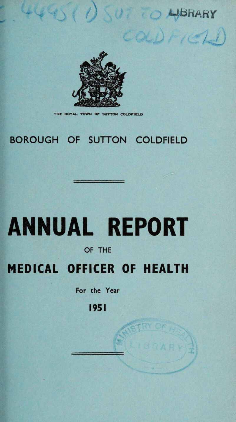 CONTENTS Page Ambulance . ... ... . 16 Births . ... ... ... ... ... 13 Clinics and Treatment Centres . ... 16, 17 Deaths . .. 10, 11 Diphtheria . ... . 19 Factories and Workshops ... ... 34, 35 Food . ... .. ... 40, 46 Health Services. ... .. 15 Hospitals. 49 Housing. 36 Immunisation ... ... ... ... .. 19, 49 Infantile Mortality ... ... ... ... ... 14 Infectious Diseases ... ... ... ... ... 49 Laboratory Facilities ... 15 Maternity and Child Welfare ... ... ... ... 17 Meteorology . 6 Meat Inspection ... . 44 Mosquito Control ... .. 29, 30 Milk .. 41 Notification of Infectious Diseases ... ... ... 53,54 Physical Features ... ... .. 4 Poliomyelitis . ... .. 51 Rodent Control. 33 Sanitary Circumstances of the Borough . 19 Sanitary Inspection .. 24, 25 School Hygiene ... ... ... ... ... ... 36 Sutton Coldfield Population ... ... ... ... 5 Tuberculosis . 51 Vital Statistics . 8, 14 Water ... ... ... 19, 22, 28