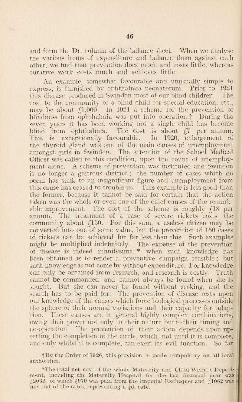 22 PUERPERAL PYREXIA. There were 16 notifications of puerperal fever and puerperal pyrexia, of which 2 were withdrawn, leaving 14 cases of pyrexia as defined by' the Order of 1926. 5 of these cases developed in women delivered in their own homes and were treated throughout at their own homes. 1 occurred in a delivery at home and was transferred for treatment to Gorse Hill Hospital. 1 occurred in Victoria Hospital and was treated there. 2 occurred in the Maternity Hospital and were treated there and 5 occurred in the Maternity Hospital and were trans¬ ferred to Gorse Hill. All of the cases recovered. Complete clinical and bacteriological notes of the cases which occurred in the Maternity Hospital or were treated at Gorse Hill Hospital are available. The figures are reliable, that is, there is every reason to feel assured that no case of pyrexia as defined by the Order was not, in fact, notified. The percentage of deliveries which resulted in pyrexia was, therefore, about 1.5. MATERNAL MORBIDITY. Three Swindon mothers died during 1927. One died in the Asylum from puerperal mania, one died from a ruptured ectopic gestation and the other died during an attack of influenzal pneu¬ monia, in which delivery took place during the patient's death. OPHTHALMIA NEONATORUM. The number of cases of this disease notified in the Borough during 1927 was 11. Of these, 2 were notified from the Maternity Hospital. 11 cases of discharging eyes in addition to the above, were reported by midwives and 4 cases were seen at the infant clinics, notified neither by doctors nor midwives. One notified case and one non-notified case were treated privately. The remainder were treated throughout by the Public Health Department. Treatment at the Child Welfare Centre. 6 notified cases, 5 midwives cases and 4 cases which had not been notified either by a practitioner or by a midwife, were treated throughout in the child welfare department, and 2 other notified cases were treated at first at the Clinic and transferred to Gorse Hill Hospital.