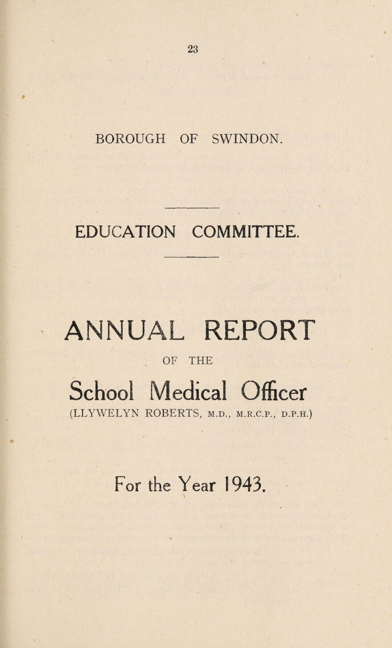 VITAL STATISTICS. Registrar-General's estimate of population for 1943 6760U Census 1931 .... .... .... 62401 Births and Deaths— Total Kate 1943 1942 1941 1943 1942 1941 Live Births 1187 1174 1107 17.56 17.03 15.75 Deaths 739 765 803 10.93 11.09 11.43 Maternal Deaths From Puerperal Sepsis 1 — —■ 0.83 ■— — Other Puerperal Causes 2 3 1 1.65 2.48 0.88 Infant deaths under 1 year 60 44 64 50.55 37.48 55.75 Deaths within 10 days of birth 28 23 26 — —. — Stillbirths 23 36 27 — —— _— Deaths from diarrhoea in children under 2 years . 5 1 4 — — —- Deaths from cancer 110 114 120 — — — 1938 1939 1940 1941 1942 1943 No. of births 791 848 958 1107 1174 1187 Birth Rate 13.06 14.04 14.77 15.75 17.03 17.56 No. of illegitimate births 40 39 39 62 55 85 Illegitimate birth rate 0.64 0.66 0.60 0.87 0.80 1.26 No. of births in Maternity Home 417 581 675 636 563 489 Death Rate 11.64 12.54 15.35 11.43 11.09 10.93 Infant Mortality Rate 54.36 38.42 61.43 55.75 37.48 50.55 HEALTH INDICES. Physicians available per 10,000 population .... .... 3 Public Health nurses per 10,000 population .... .... 1 Percentage of infants under 1 year attending clinics .... 63% Percentage of expectant mothers receiving pre-natal nursing care under Corporation scheme .... 47% Diphtheria Immunisation. Percentage of children under 5 years immunised 40% Percentage of immtinisations performed on children 5-15 65%