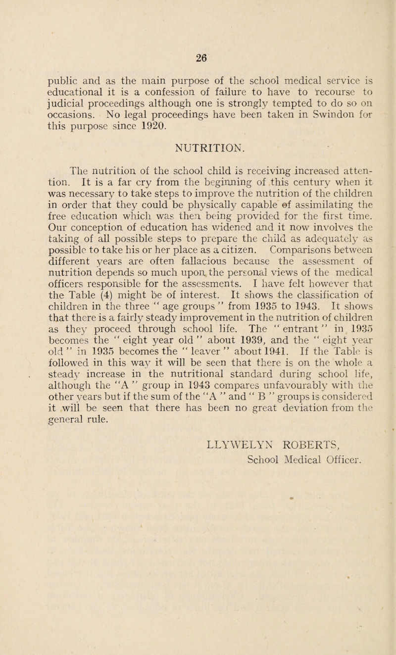 Tuberculosis. 1943 1942 1941 0 1940 No. of cases notified 94 84 96 79 Respiratory Tuberculosis 75 62 71 58 Deaths from Respiratory Tuberculosis 23 29 27 30 Deaths from Tuberculous Meningitis 2 4 9 2 Total Deaths .... General death rate for all forms of 26 34 40 36 Tuberculosis 0.38 0.49 0.57 0.56 Death rate for Respiratory Tuberculosis 0.34 0.42 0.38 0.46 The Corporation of Swindon provides two beds Sanatorium. at Winsley Scabies,—Facilities were available for the treatment of Scabies at the Faringdon Road Cleansing Station and the following cases .attended during the year 1943 :— Men 315 Women . 597 Children—School Children 717 Infant Welfare cases 193 Total 1822 Diphtheria Immunisation.—This Clinic is held weekly and every effort is made by means of birthday letters, visits by health visitors to homes, pamphlets to parents when their children first attend school, to encourage immunisation at as early an age as possible. Total number of attendances at the Immunisation Clinic during the year .... ... .... 3904 Total number of children completely immunised— (a) Under 5 years of age 682 (b) Over 5 years .... 106 Total number of Schick tests performed— ... 1033 of whom 940 were negative and 93 positive. Ambulance facilities-—for infectious disease, non-infectious and accident cases were maintained on a 24-hour service. A new Austin ambulance was purchased during the year, bringing the total number of ambulances available for ah purposes to four {2 converted private cars). The following journeys were made by the ambulances— 1943 1942 1941 1940 Transport of Infectious cases 254 195 419 870 Transport of Non-infectious cases 1202 1097 907 846 Transport of Bedding for Disinfection and Laundry Articles 1127 1380 4072 1910 Civil Defence Ambulance Journeys for transport of Non-infectious cases 437 332 293 During 1943 the following mileage was covered by the ambulances .19,407.