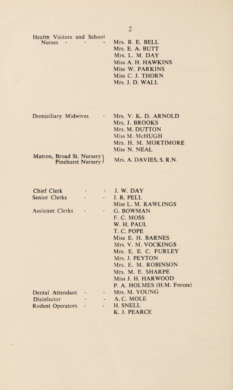 DEATHS AND DEATH RATES There were 909 deaths from all causes attributed to the Borough of Swindon during 1951 compared with 841 during 1950. The death rate per 1000 population during those years was 13.2 and 12.2 respectively. In England and Wales the death rate per 1,000 popula¬ tion was 12.5 in 1951 and 11.6 in 1950. It will be noted from the following tables that in 1951 there were 21 deaths from influenza as compared with two during 1950. In conjunction with this it will be noted that the deaths from pneumonia and bronchitis also increased. Otherwise the causes of death remain much as in previous years, with circulatory and heart diseases still far and away the most common causes of death. It will be seen, too, that during the year there was comparatively a considerable increase in the number of deaths from cancer of the lung and bronchus. I would also draw attention to the fact that of all deaths 72.5% occurred in people over 65 years of age.