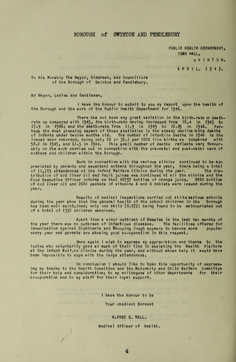 ante-natal CLINIC Work of the Health Visitors CENTRE Sessions attendances I Mothers New Cases : Midwives Post-Natal 'Gynaecology Folly Lane ... 50 1373 212 22 |6 11  Consultant 50 474 336 14 25 ! Central ... 53 1838 279 43 19 1 ®1ifton ... 24 476 105 19 - Totals ... _ .. .. 185 4161 932 98 60 i 1 Table VI1 INFANT WELFARE CENTRE CENTRE Sess1ons ATTENDANCES Mothers Infants New Cases i Todd 1e rs New Cases Medical Consultants Central ... 100 4482 4893 275 667 57 1415 Fo||y Lane ... 47 3277 3002 166 6lo 38 CTV OO CO CIifton ,.. 49 V71 VO -P* 1635 102 ! 2 42 16 -! VO CO Tota Is ••• 196 9293 953 0 543 1519 111 3150 Table Vlll SPECIAL CLINICS CLIN C MOTHERS INFANTS & TODDLERS Consu 1 tations T reatments Consultations T re at roents Minor AiIments 0 • • 3 4 38 817 Dental ... • « I 19 17 63 54 Orthopaedic II* - 106 96 OphthaImic • • • - - 10 - Aural ... III - 45 - Artificial Sun 1 ight - - /3 H30 Totals ... • • • 22 21 305 2097