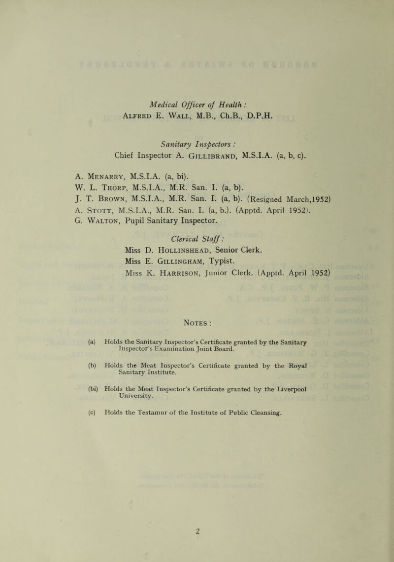 £ <V *4~« o ,0 a a CO CO i“H CO / 43 bodies were received into the mortuary during 1952 as follows : Fatal Street Accidents Suicide Natural Causes Accidental Death