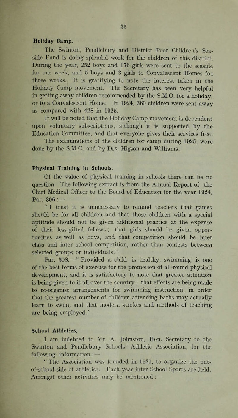 OPHTHaLMie REPORT, 1925 GENERAL STATISTICS. Number of patients examined .. 234 Number of new patients .. 105 Number of old patients examined .. 129 Total number of attendances at School Clinics .. 449 Number of pairs of glasses provided .. 138 REFRACTIVE ERRORS. Hypermetropia .. 38 Myopia (under 6 dsph) .. 20 Myopia (over 6 dsph) .. 7 Hypermetropia ar d Astigmatism .. 25 Compound Hypermetropic Astigmatism .. 36 Myopic Astigmatism .. 12 Compound Myopic Astigmatism .. 3 Mixed Astigmatism .. 30 Emmetropia .. 5 Anisometropia .. 3 DISEASES OF CONJUNCTIVA AND LIDS. Simple Conjunctivitis • • 8 Blepharitis •• *1 Hordeolum • • 2 Phlyctenular Conjunctivitis 2 Chalazion 1 DISEASES OF MUSCLES. Convergent Strabismus .. 52 Divergent Strabismus l Paralysis External Rectus l DISEASES OF CORNEA AND IRIS. Ulcer Cornea l Phlyctenular Keratitis .. • • 2 Old cut Cornea l Nebula Cornea • • 3 Adherent Leueoma 1 Iritis 1 CONGENITAL ANOMALIES. Coloboma of Iris .and Choroid 1 Albinism 1 Nystagmus .. 4 Cataract .. 1 Naevus 1 Lacrynral Obstruction .. 1