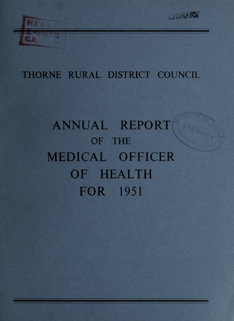 OFFICERS OF THE WEST RIDING COUNTY COUNCIL : Assistant County Medical Officer : R. B. LAIDLAW-BECKER, m.d., d.p.h., d.p.m. Health Visitors : Miss B. Gallagher ,, S. Macphail Mrs. I. Will Miss P. B. Mabbitt „ W. Richards Mrs. M. Hayes Assistant Health Visitors : Miss M. F. Mason Home Nurses : Mrs. J. Cawthrow Mrs. P. Moulds Mrs. J. Orrell Miss A. K. Schuller (appointed 1/5/52) Midwives : Miss R. Autherson Mrs. M. Davidson ,, J. E. C. Green ,, G. M. Mooney „ V. L. C. Smith Miss E. Cliffe Mrs. E. Gorst ,, S. Kenyon „ E. Smith ,, M. Walker Mental Health Social Worker : Miss. P. M. Conway Mental Health Home Teacher : Miss M. Laughton Speech Therapist Miss K. Tyas Chief Clerk J. T. Howitt Clerical Staff: G. Beecham M. Fielding J. Moss 4 W. Ramsden P. Raper V. R. Wheatley