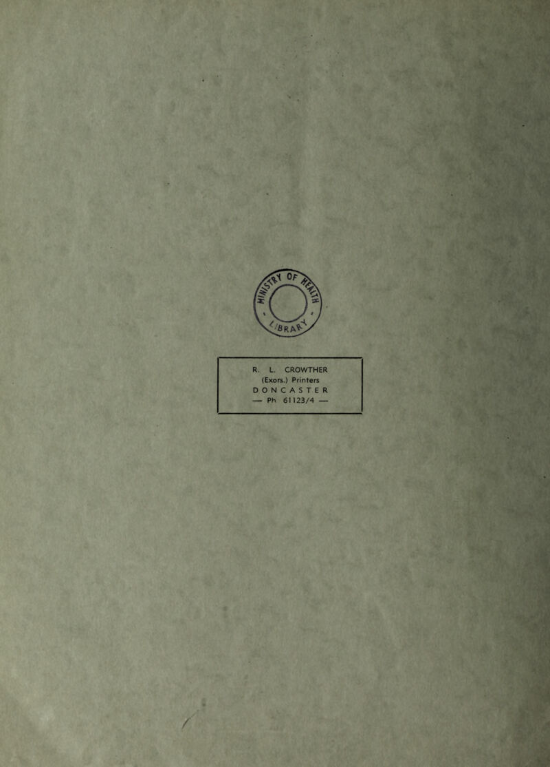 Chemical analysis of a sample from the bore at: SYKEHOUSE Parts per million Total Solids . 300 Chloride. 12 Alkalinity as CaCO/3 208 Total Hardness. 230 Permanent Hardness ... ... ... ... ... ... ... 22 Temporary Hardness. 208 Iron . Nil Free Ammonia ... ... ... ... ... ... ... 0.01 Albuminoid Ammonia ... ... ... ... ... ... ... 0.01 Nitrous Ammonia ... ... ... ... ... ... ... Nil Nitric Nitrogen ... ... ... ... ... ... ... ... 0.3 pH . 7.2 This water is of good organic purity. BACTERIOLOGICAL EXAMINATIONS—MO ORENDS. Probable number of coliform bacilli, MacConkey 2 days, 37°C . 0 per 100 ml. Probable number of faecal coli ... . ... ... ... ... 0 per 100 ml. SYKEHOUSE Probable number of coliform bacilli, MacConkey 2 days, 37°C . 0 per 100 ml. Probable number of faecal coli . 0 per 100 ml. SEWERAGE The approximate state of disposal from Dwellinghouses is shown thus: The approximate state of disposal from Dwellinghouses is shown thus: Parish Houses Main Drainage Pail Closets Privy Middens Cess¬ pool Septic Tank & Filter Thorne 4360 3944 185 90 141 _ Hatfield 2463 2197 122 49 94 1 Stainforth 1855 1792 11 43 9 1 Fishlake 172 — 43 89 23 17 Sykehouse 127 — 22 86 7 12 Total ... 8977 7933 383 357 274 30 Six pail closets were converted to the water carriage system during the year. CLOSET ACCOMMODATION. Septic Premises Main Pail Privy Cess- Tank & Drainage Closets Middens pools Filters Totals Dwellinghouses 8542 383 357 274 30 9586 Commercial Premises ... 1002 43 3 — — 1048 Schools 279 22 1 — — 302 Hotels & Public Houses 150 6 — 3 — 159 Public Conveniences ... 17 — — — — 17 Totals 9990 954 361 277 30 11112 30