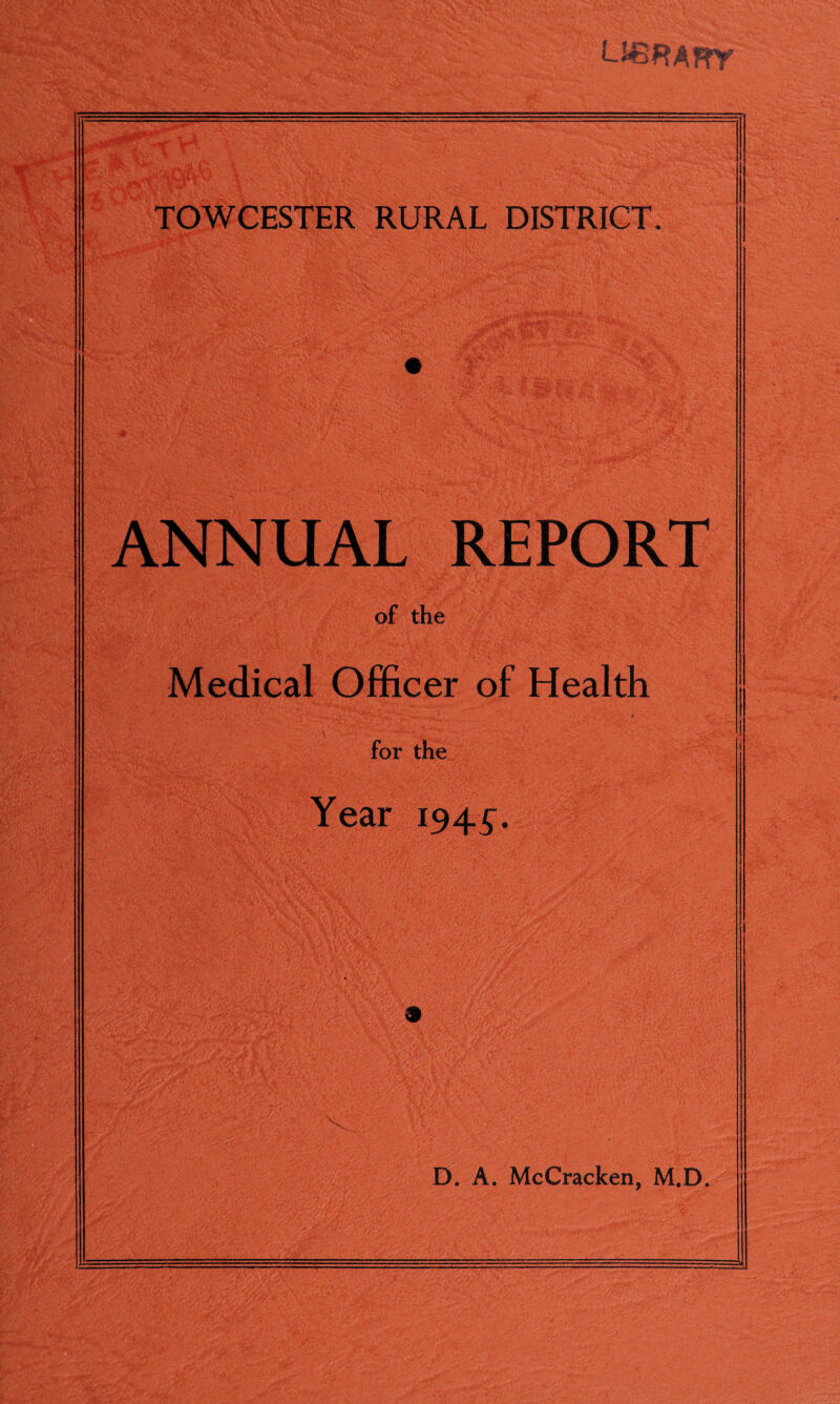 -. .’-tt-.v-'. l;-.  ANNUAL REPORT of the f-H Medical Officer of Health for the Year 194^. 79 m