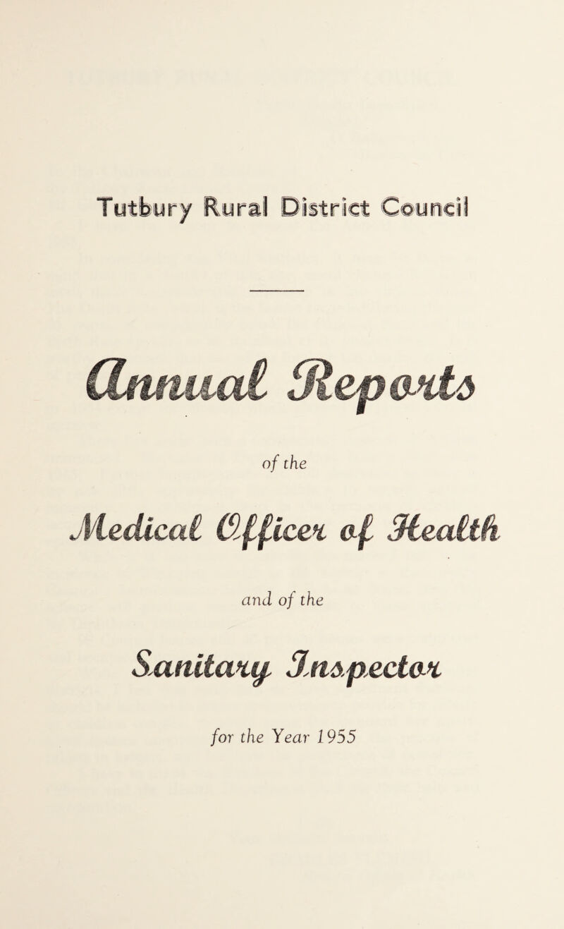 Tutbury Rural District Council of the km a and of the
