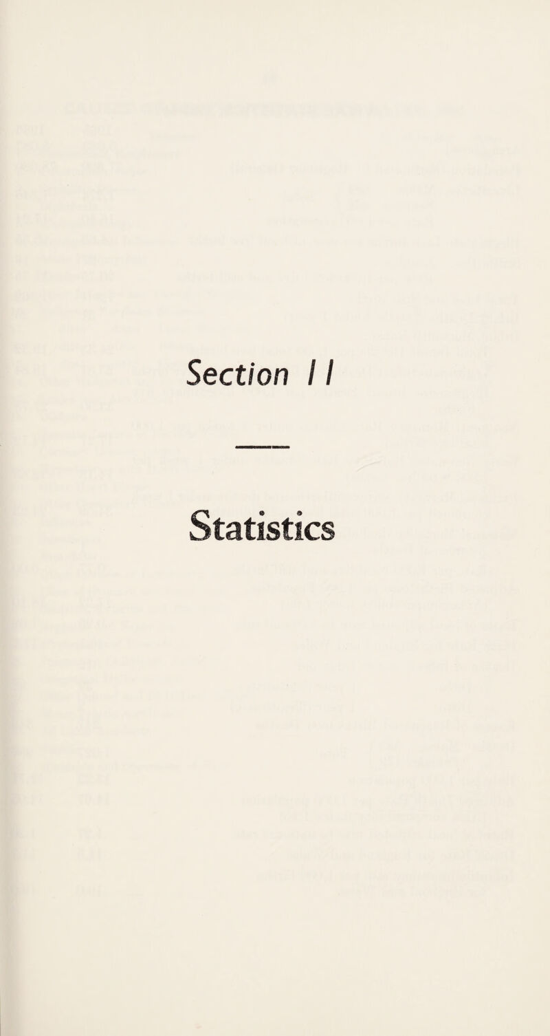 Statistics