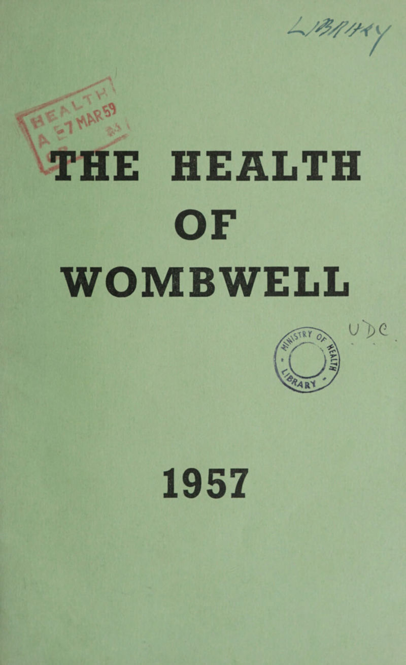 OF WOMBWELL 1957