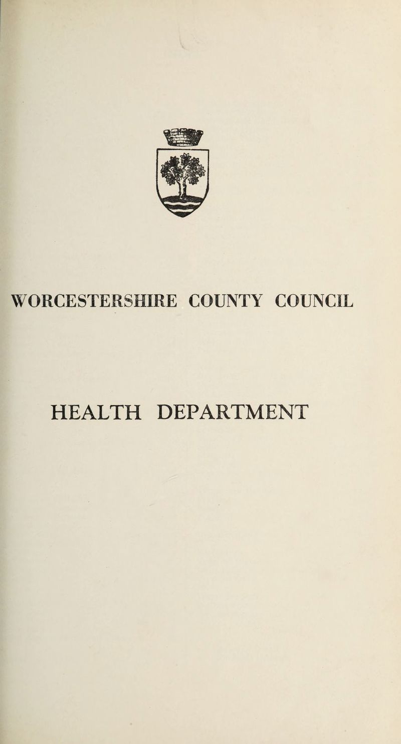 HEALTH DEPARTMENT