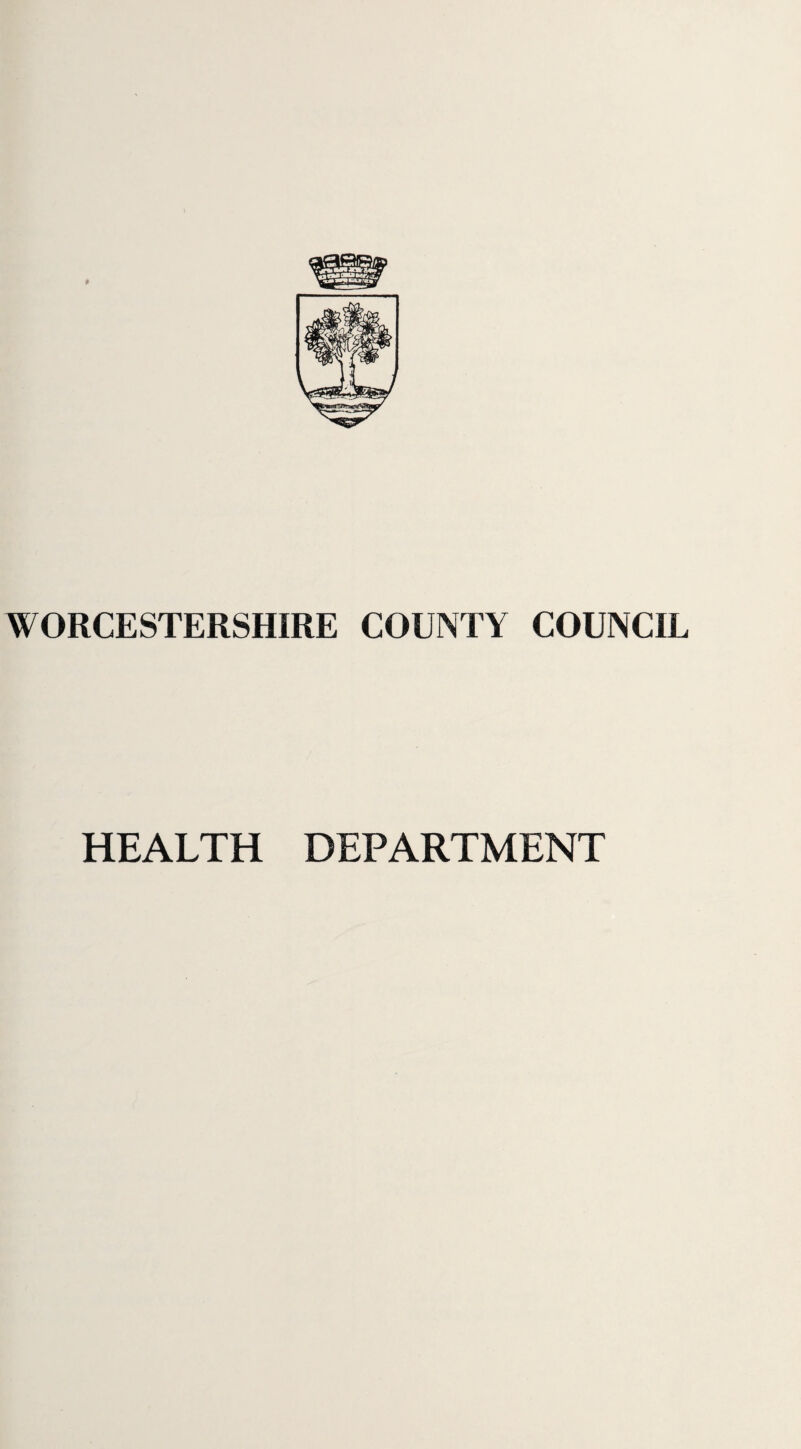 HEALTH DEPARTMENT